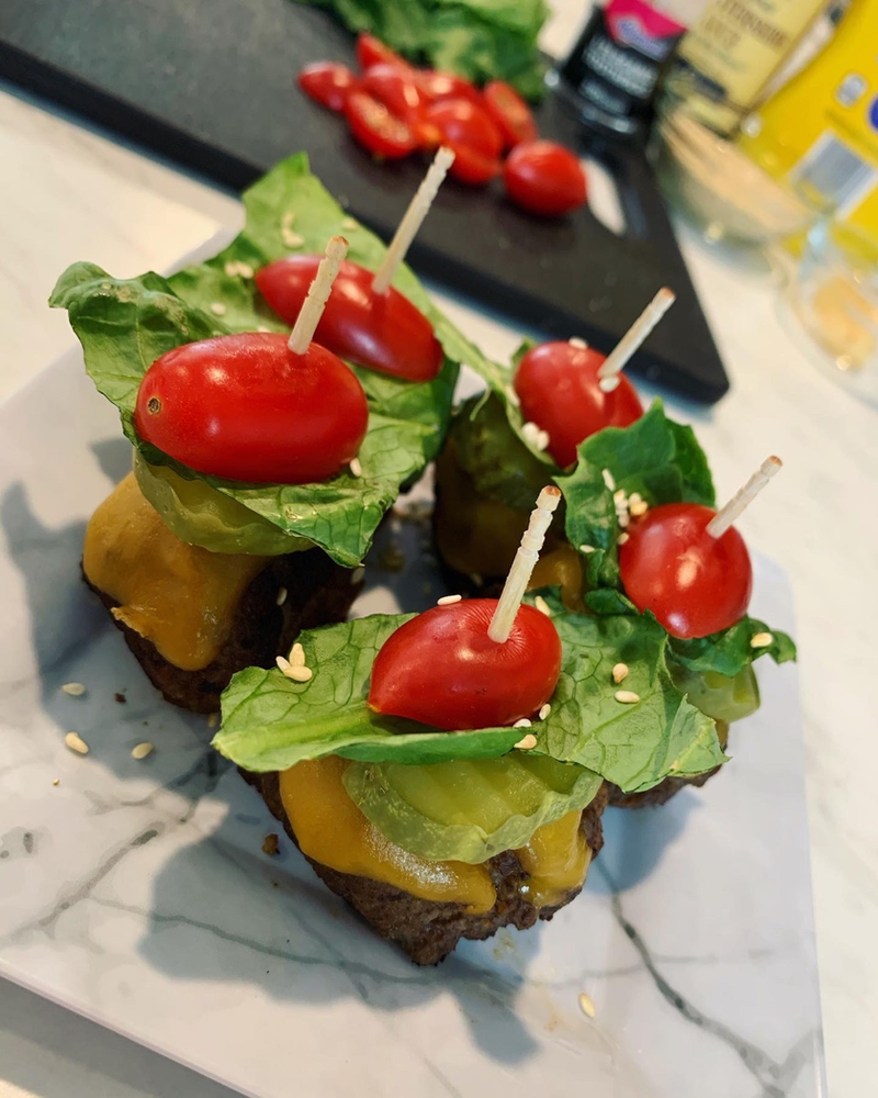Burger bites Burger bites
