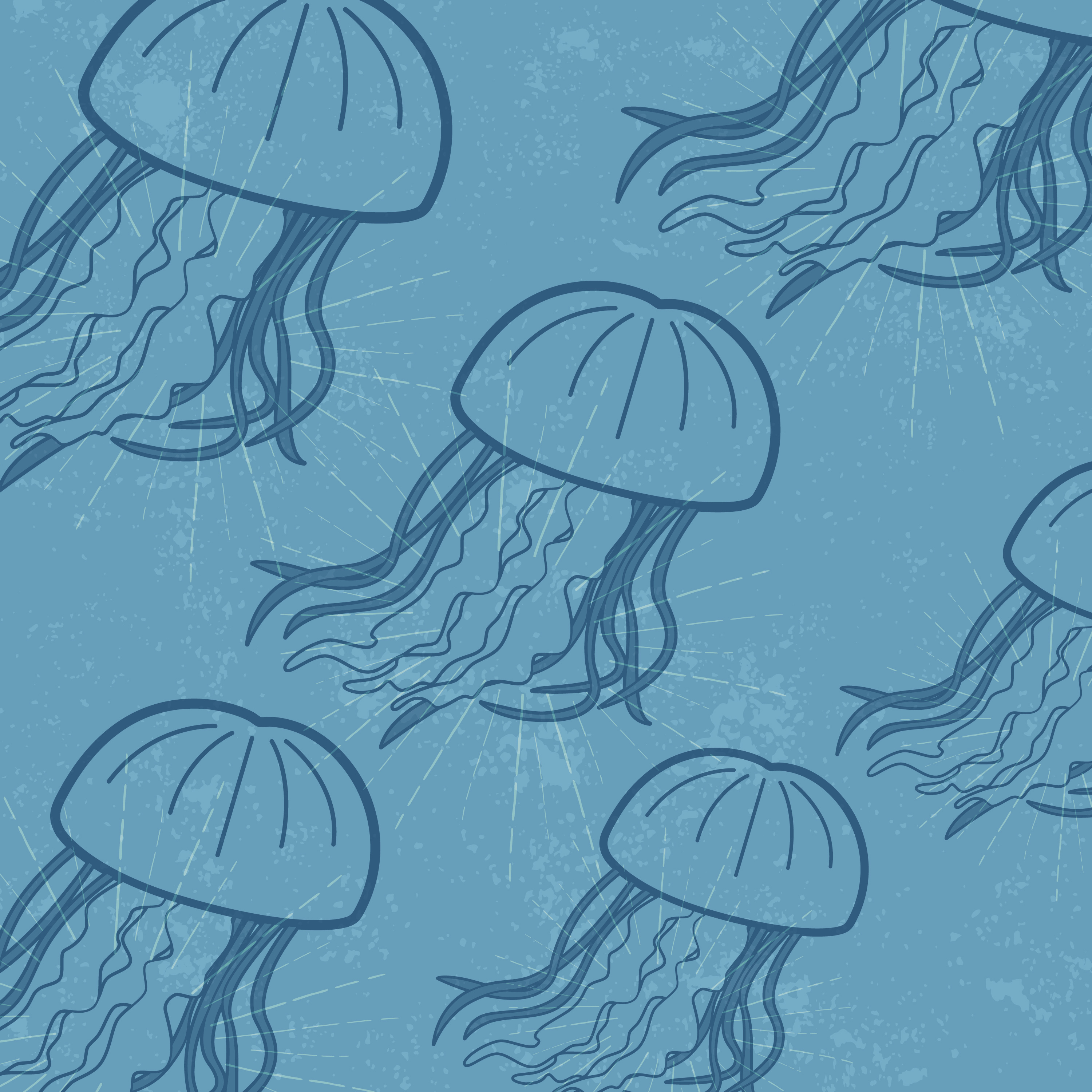 Graphic of jellyfish