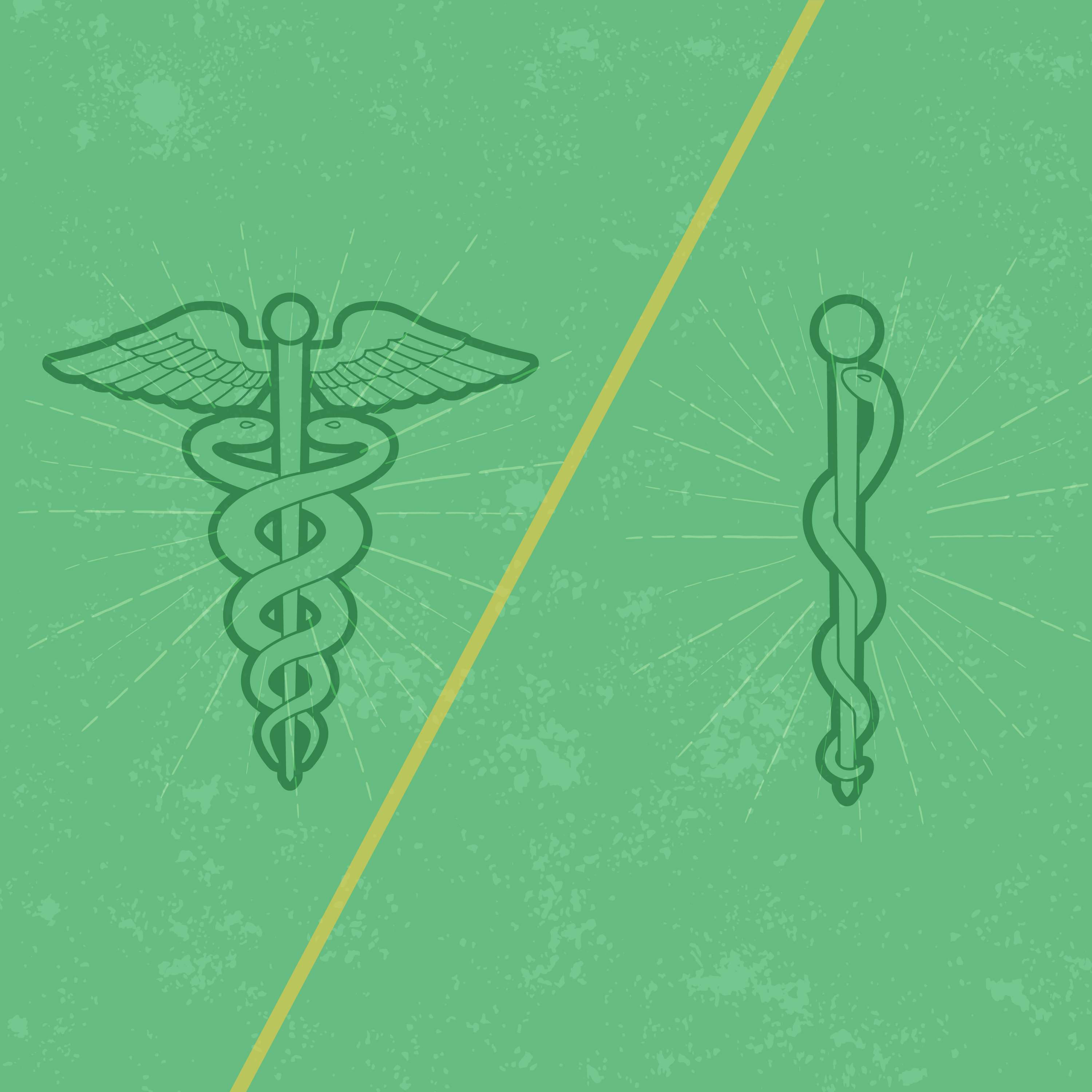 MD vs. DO symbols