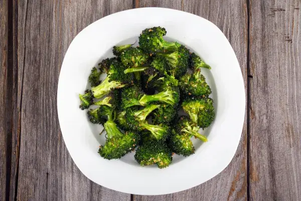 Oven roasted broccoli