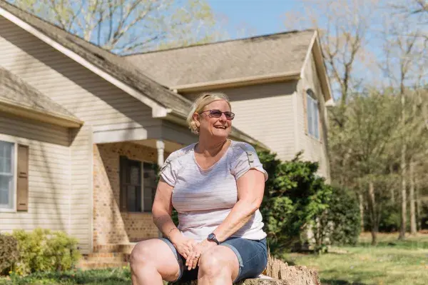 Stephanie Simpson, hip and knee replacement patient