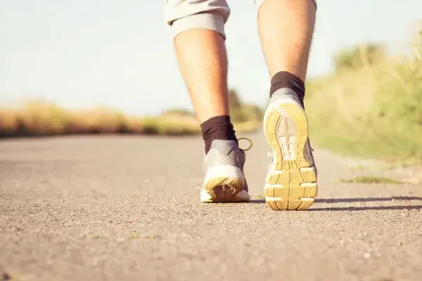 Jogging feet