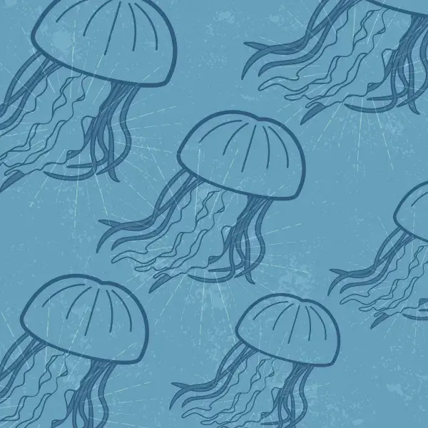 Graphic of jellyfish