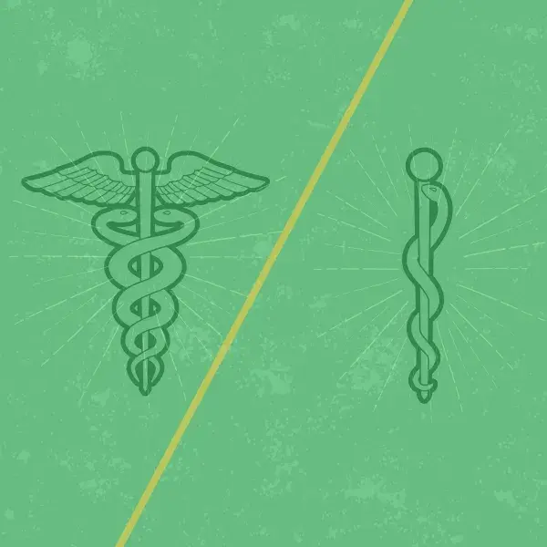 MD vs. DO symbols
