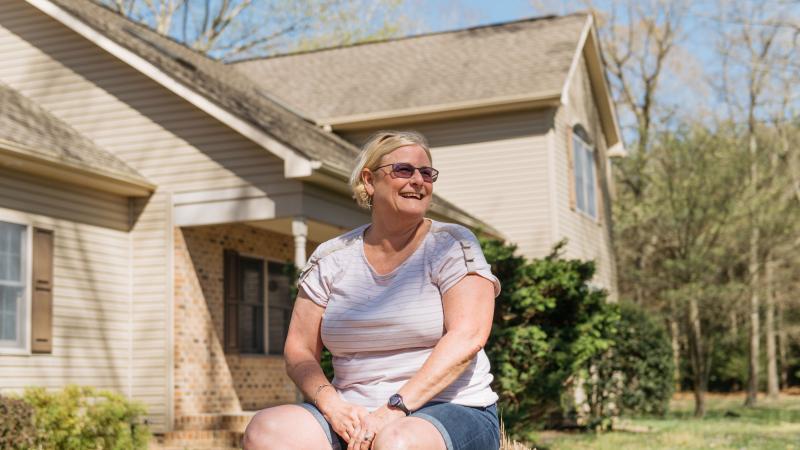 Stephanie Simpson, hip and knee replacement patient