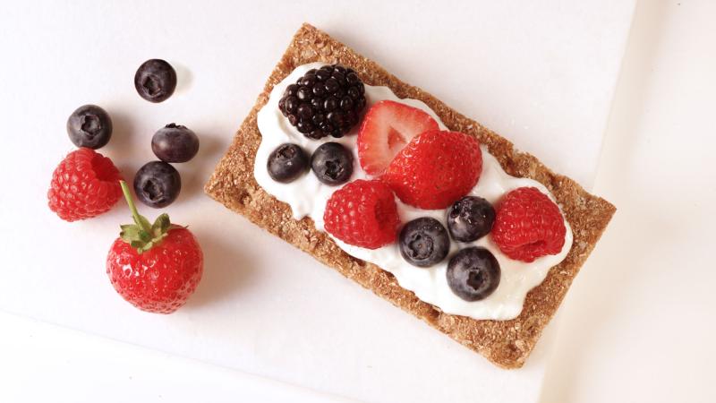 Fruit "pizza"