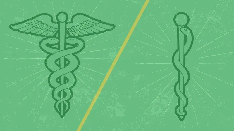 MD vs. DO symbols