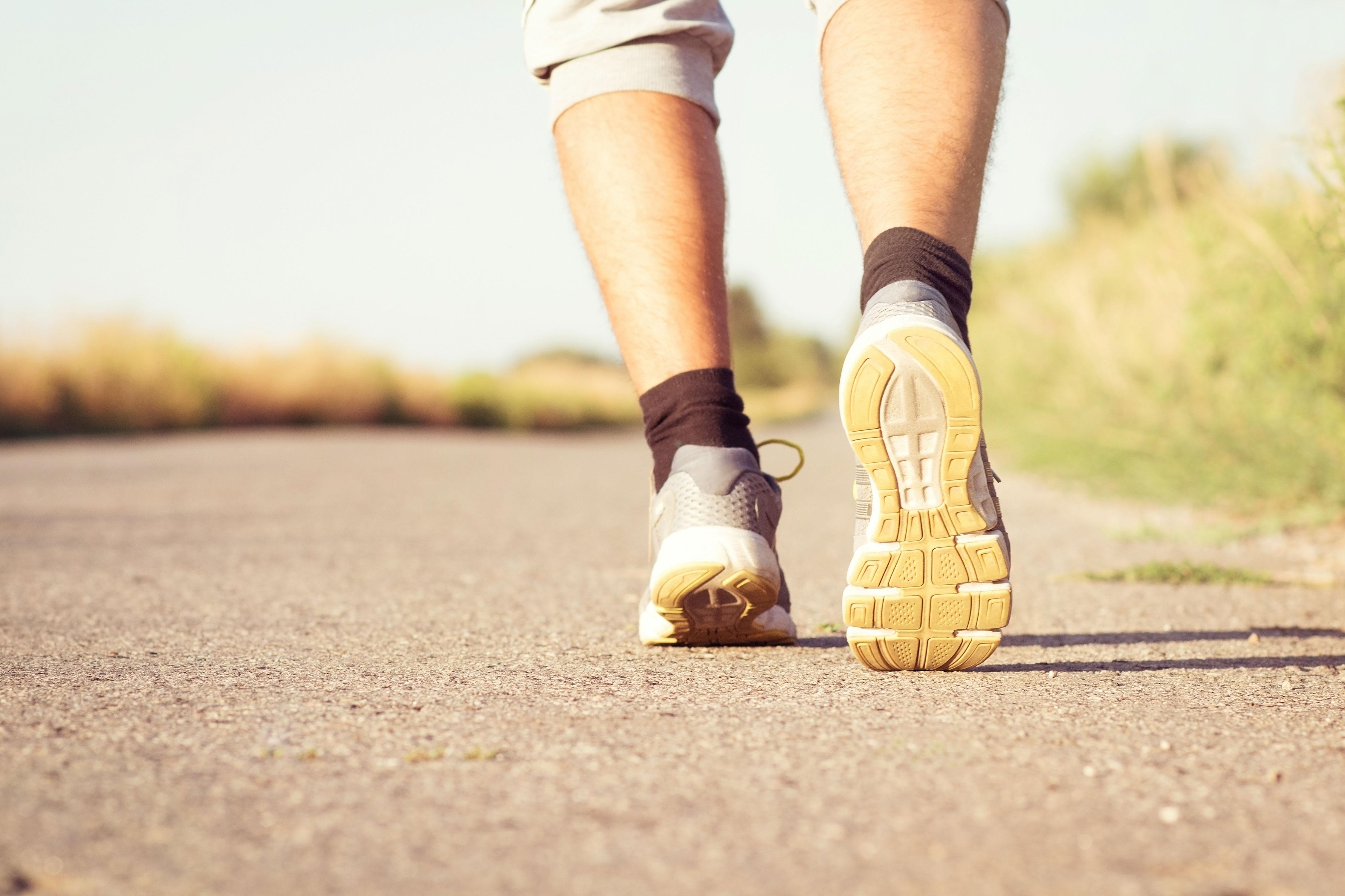 Jogging feet