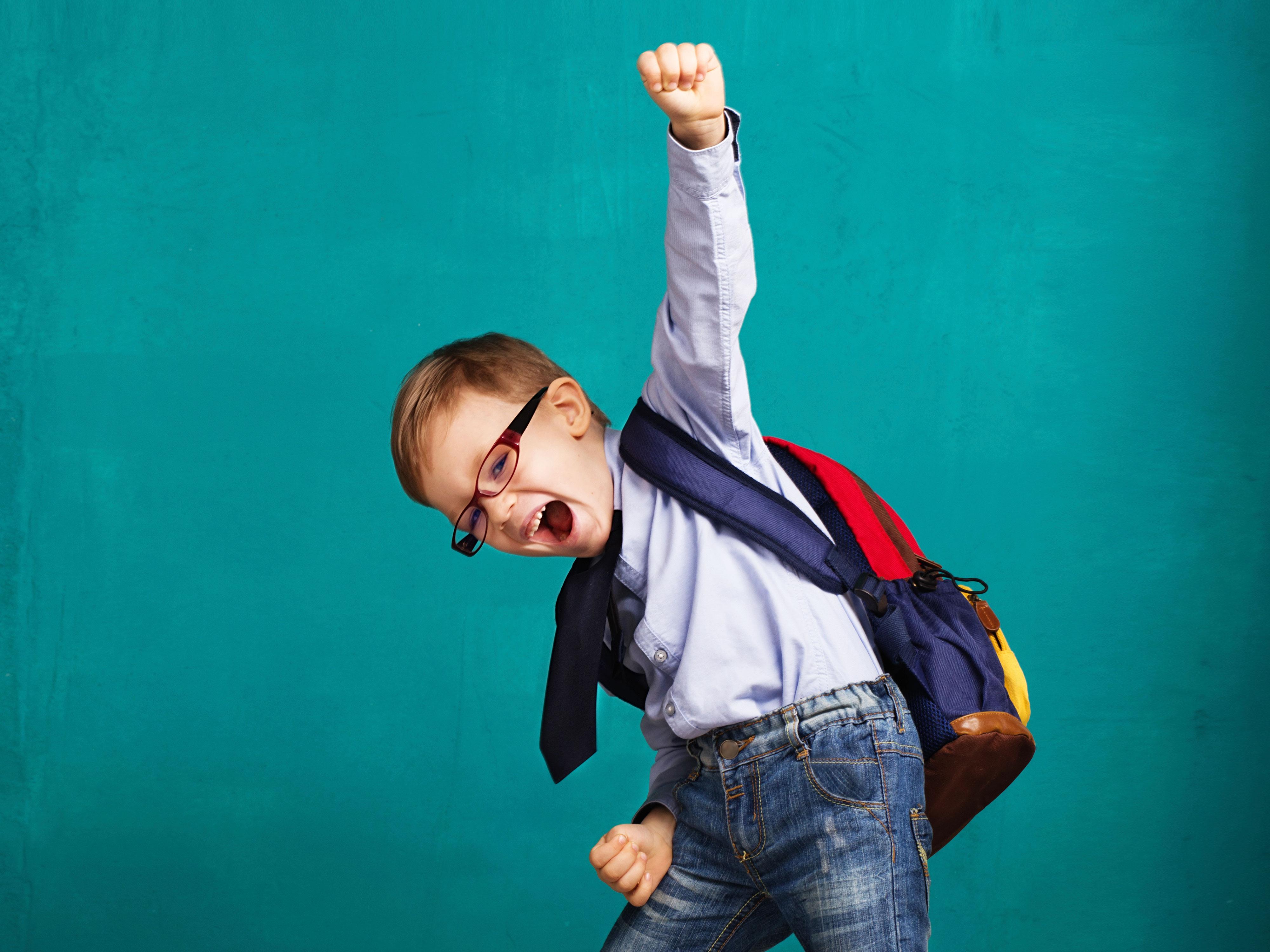 Back-to-school excitement